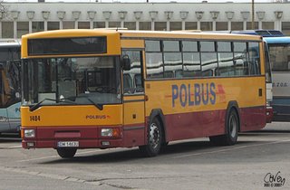 Polbusowy Jelcz #01404 na placu postolowym Centralnego Dworca Autobusowego, 2007-04-09.