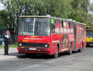 Ikarus #5315 na linii 134, Nowy Dwór, 2009.05.15