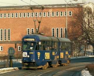 102Nd #2099 jako linia 14, ul. Nowy Świat