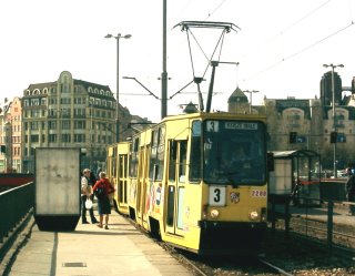Skład 2288+2289 jako linia 3, ul. Oławska