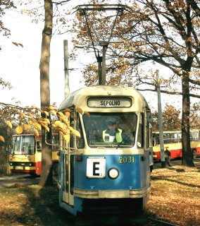 102Na #2031 jako linia E3, pętla Osobowice