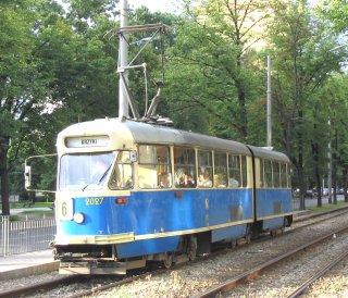 102Na #2027 jako linia 6, pl. Powstańców Śląskich