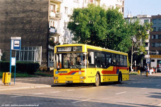 Gniot #9539 jako linia 406, ul. Dworcowa