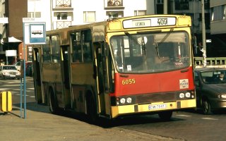 M11 #6055 jako linia 409, ul. Dworcowa