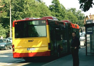 Volvo #8087 jako linia 146, ul. Skłodowskiej-Curie