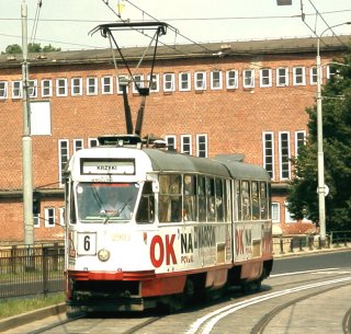 102Na #2003 jako linia 6, ul. Nowy Świat
