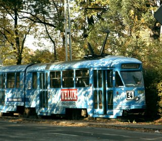 102Nd #2098 jako linia E4, pętla Osobowice