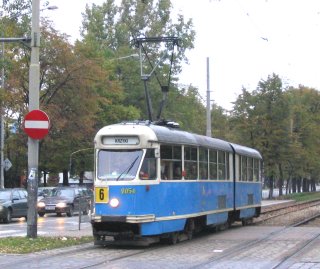 102Na #2054 jako linia 6, ul. Powstańców Śląskich