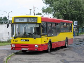 Jelcz #9533 na linii 134, Nowy Dwór, 2009.05.31