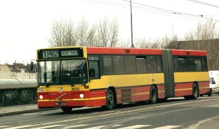 Volvo #8025 jako linia 142, Most Pomorski Południowy