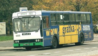120M #9005 jako linia 403, pl. Solidarności