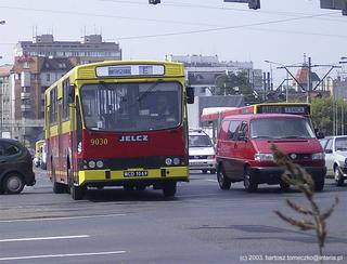 120M #9030 jako linia E, pl. Pierwszego Maja