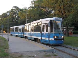 Skład 2530+2529 na pętli Klecina, 1.07.2015 r.