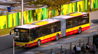 MAN 4603 jako linia 145, ul. Borowska.