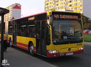 Citaro 8300 jako linia 145, ul. Borowska, 2008-09-02.