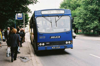 120M #9019 jako linia 113, ul. Ślężna