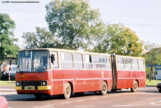 Ikarus #5152 jako linia 128, ul. Legnicka