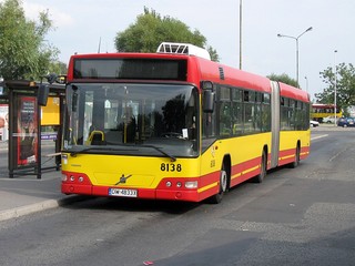 Volvo #8138 na linii 132, Nowy Dwór, 2009.09.14