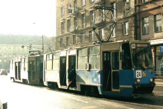 Skład 2290+2291 jako linia 24, ul. Świdnicka