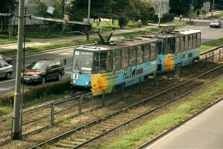 Skład 2530+2529 jako linia 3, ul. Legnicka