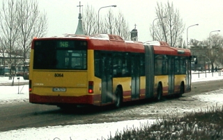 Volvo #8064 jako linia 146, al. Armii Krajowej