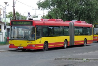 Volvo #8055 jako linia 134, Nowy Dwór, 2009.06.01