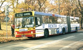 Volvo #8027 jako linia 341, pętla Osobowice