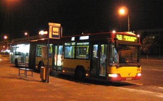 Volvo #8102 jako linia 146, al. Armii Krajowej