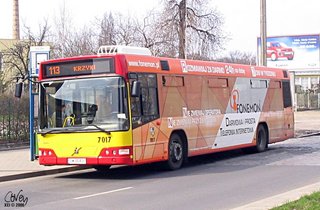 Volvo 7017 jako linia 113. Ul. Borowska, 2006-04-17.