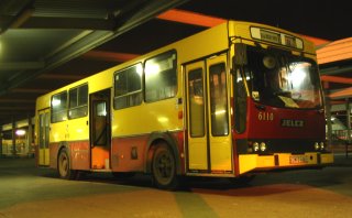 M11 #6110 jako linia 251, Dworzec Centralny PKS